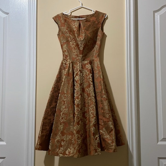 Handmade tea party style dress - Picture 2 of 2